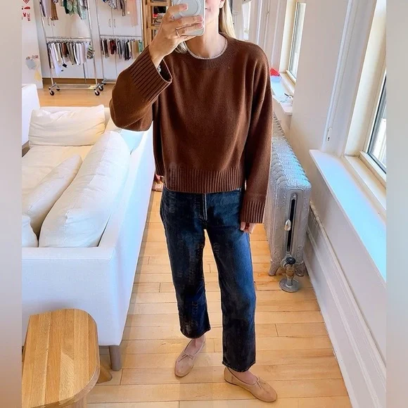 Loeffler Randall Caramel Mesh Landon Flats - Picture 6 of 9